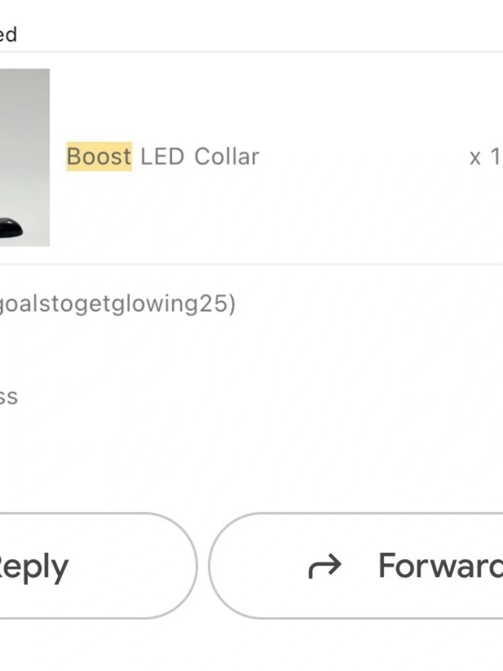 The Light Salon Boost LED Collar